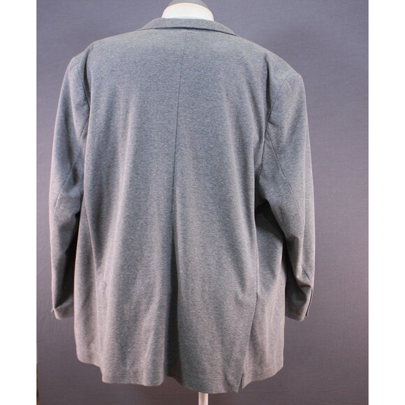 Jos A Bank Blazer Mens Tailored Fit Gray Unstructured NWT Cotton Jacket Blend 4X - Picture 4 of 12